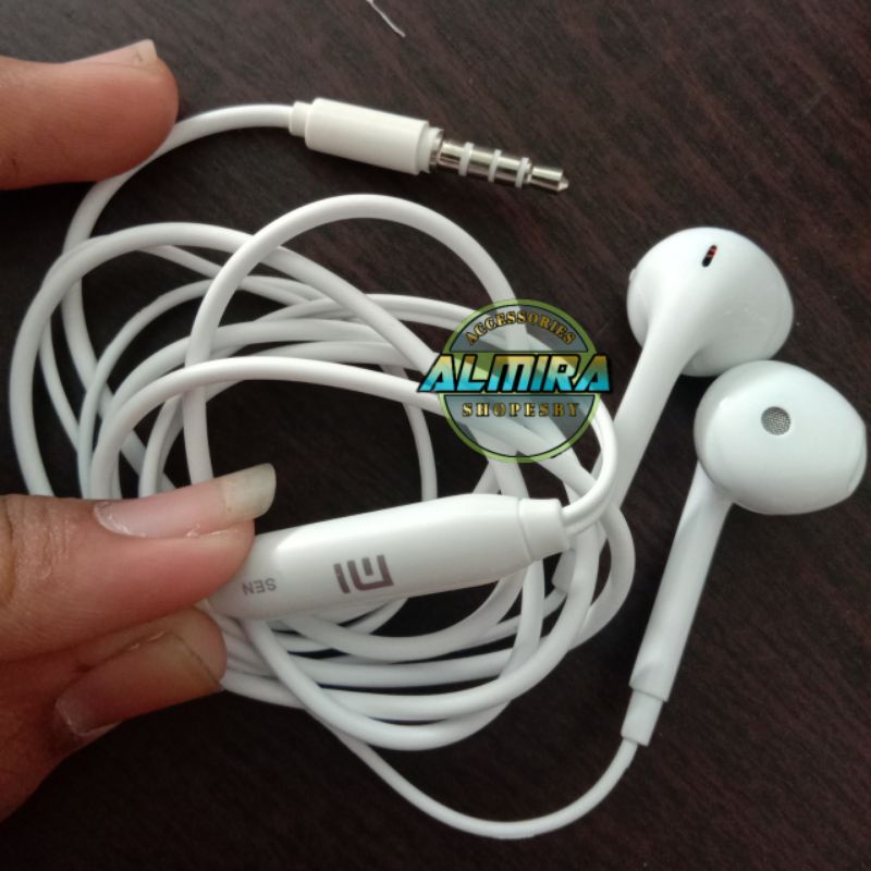 Jual Headset Xiaomi original super bass stereo copotan Redmi 3 4a