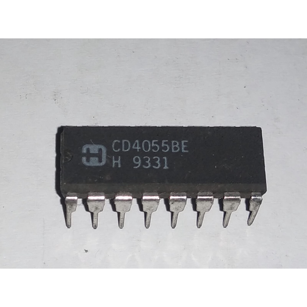 Jual IC CD4055BE CD 4055 BE LCD Driver 7 Segment 1 Digit 16-PDIP ...