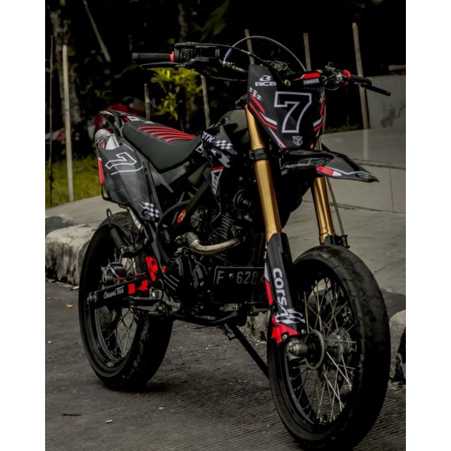 Jual Decal Dtracker Full Body Hitam Keren Bebas Design Shopee