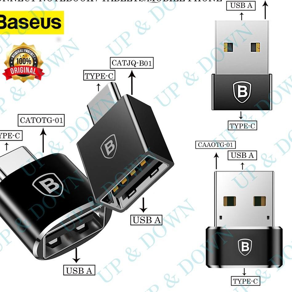 Jual Converter Otg Baseus Usb Type C To Female Usb A A Mini Adapter