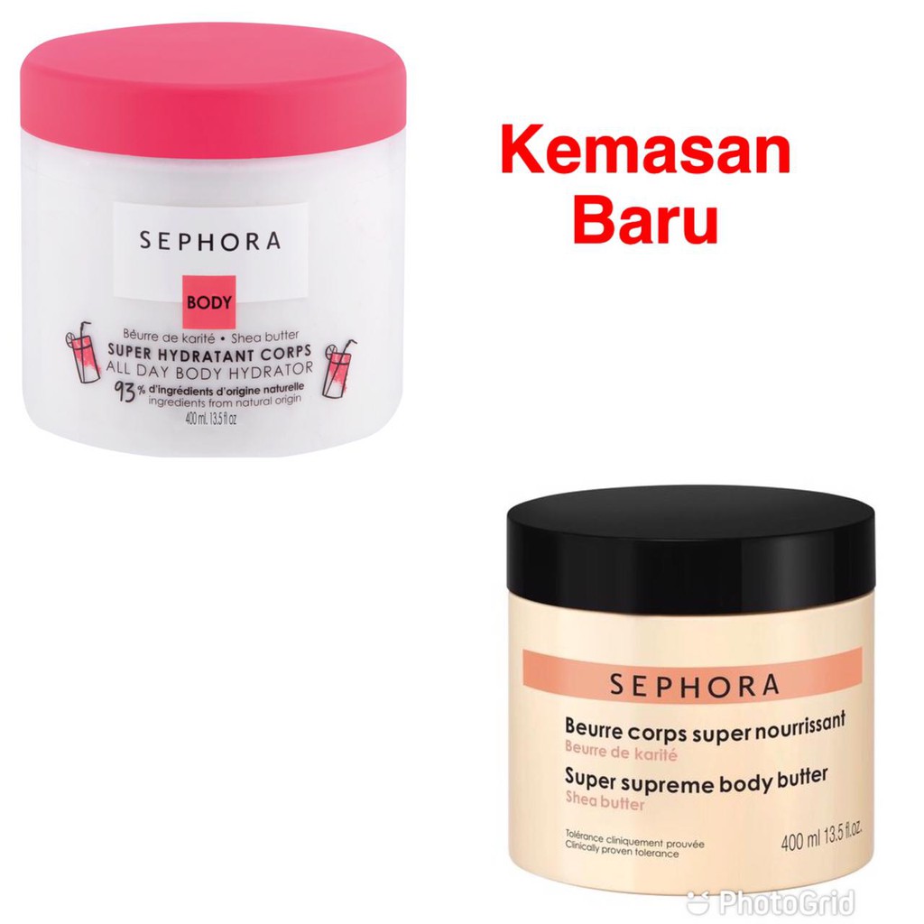 Jual Sephora All Day Body Hydrator ( Super Supreme Body Butter ) Shopee Indonesia