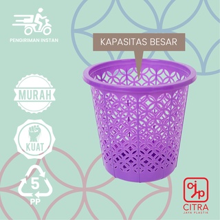 Jual Keranjang Sampah Plastik Tempat Sampah Besar Motif Diamond Shopee Indonesia