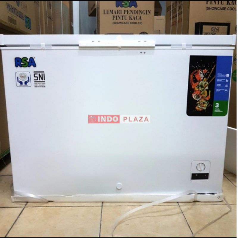 Jual CHEST FREEZER RSA CF-310/ 310Q 310 Liter | Shopee Indonesia