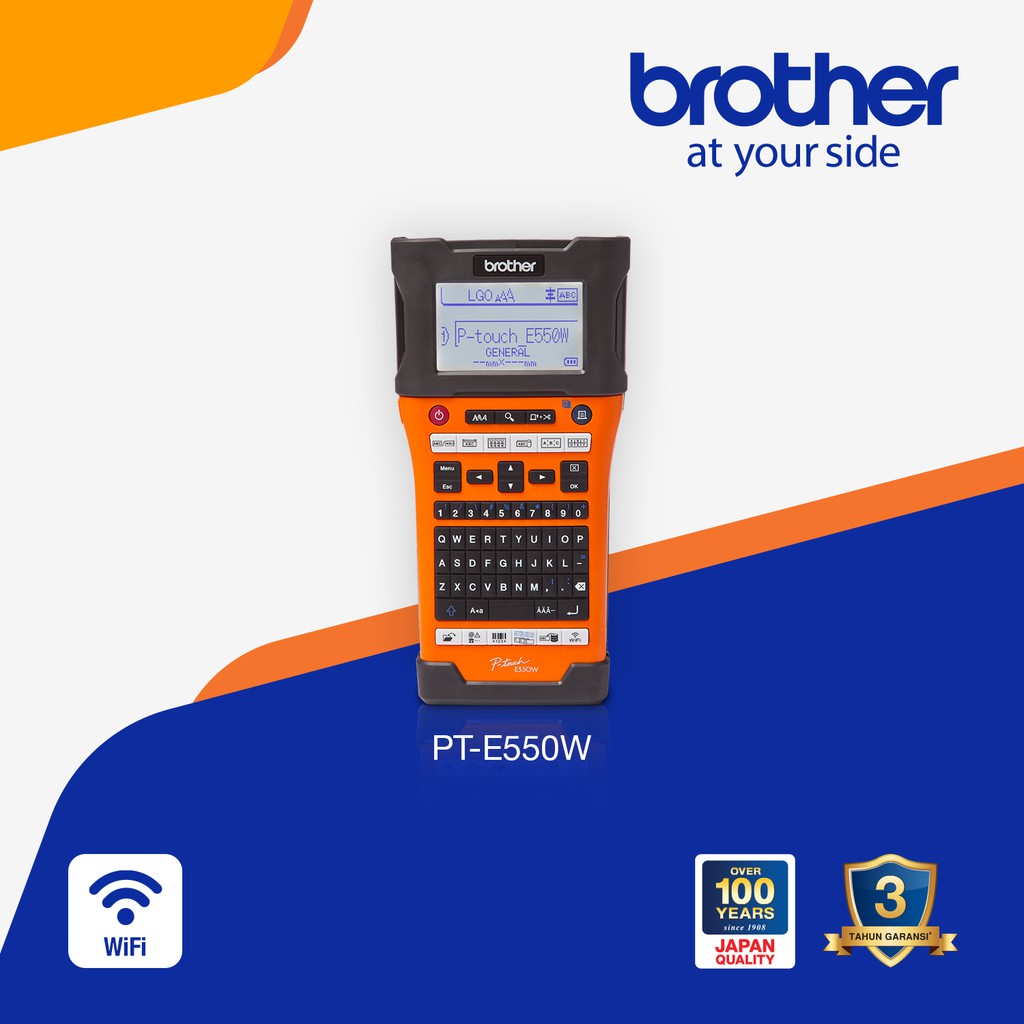 Jual Printer Label Brother PTouch PTE550W Original Resmi Shopee