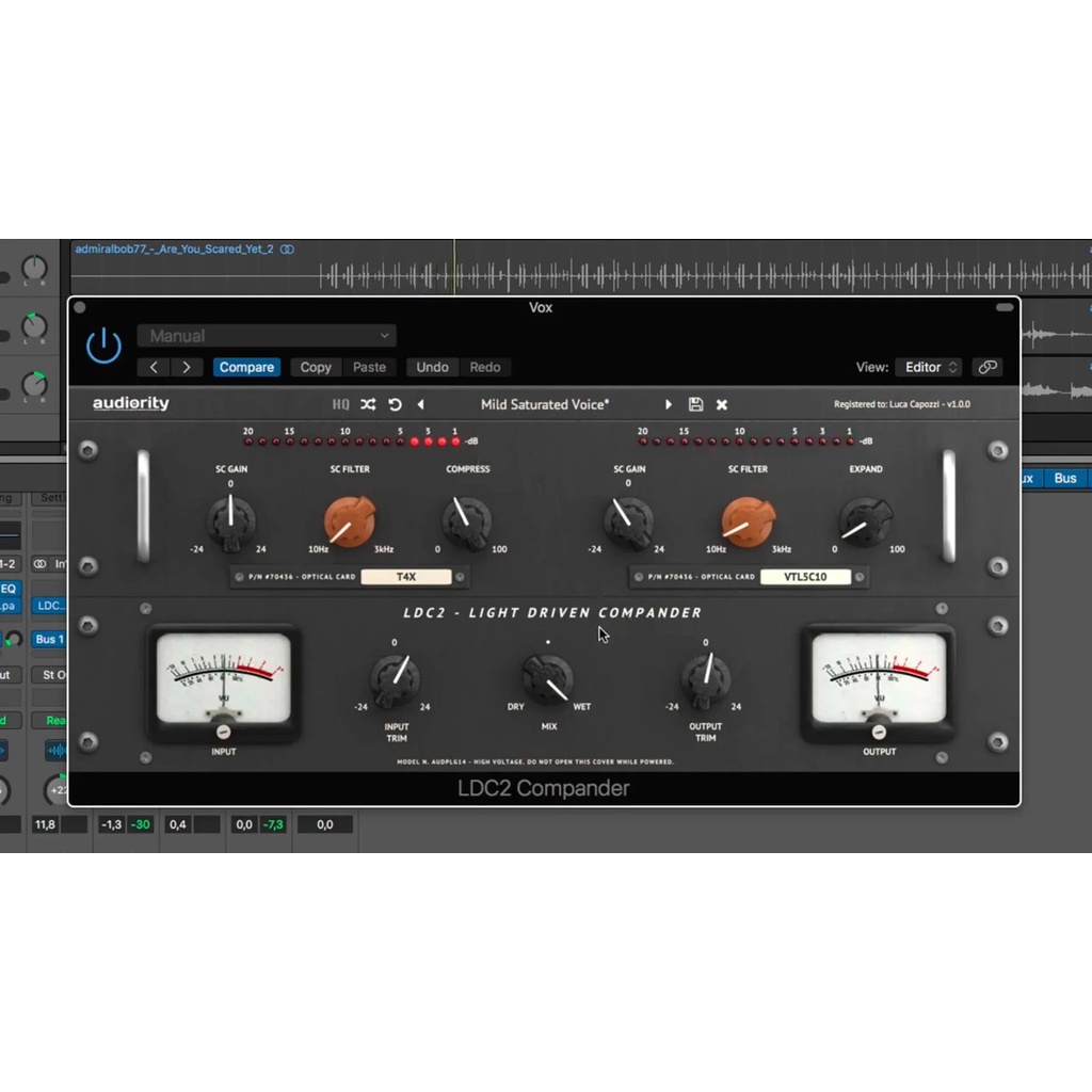 Jual Audiority LDC2 Compander VST Plugin analog modeled optical ...