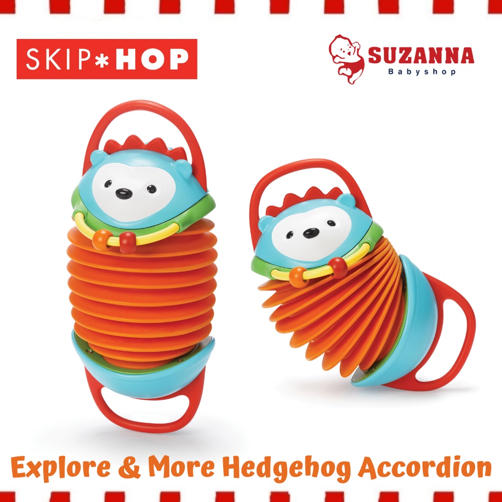 Jual Skip Hop Explore More Hedgehog Accordion Mainan Musik Bayi Shopee Indonesia