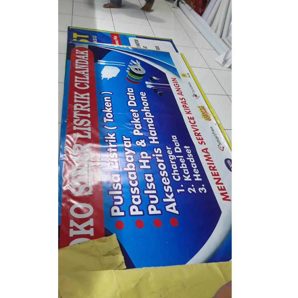 Jual Cetak Spanduk, Banner [ DESIGN] Bahan Flexi 300, 380, 440gsm R0F3 ...