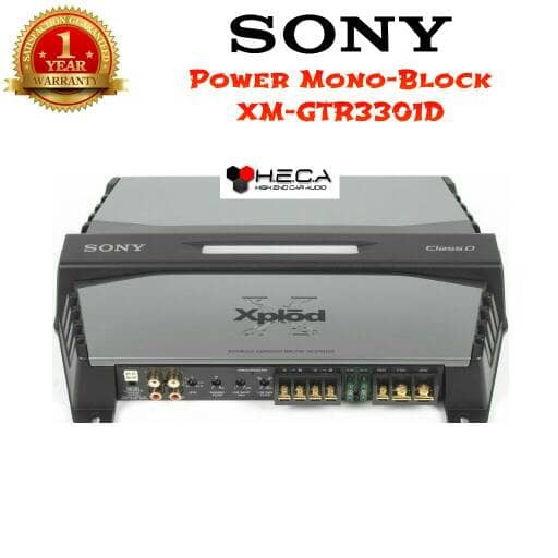 Jual Power Monoblock SONY XMGTR3301D Amplifier 1Ch Monoblok Class D