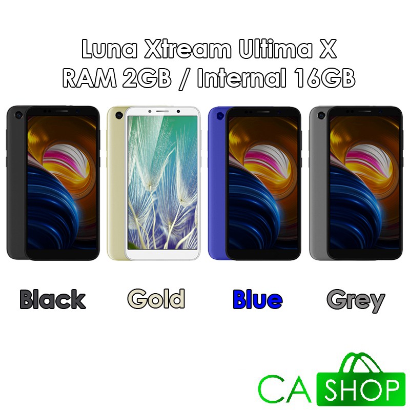 Jual Luna G55 Lite Xtream Ultima X 2GB 16GB (2/16) Black / Gold