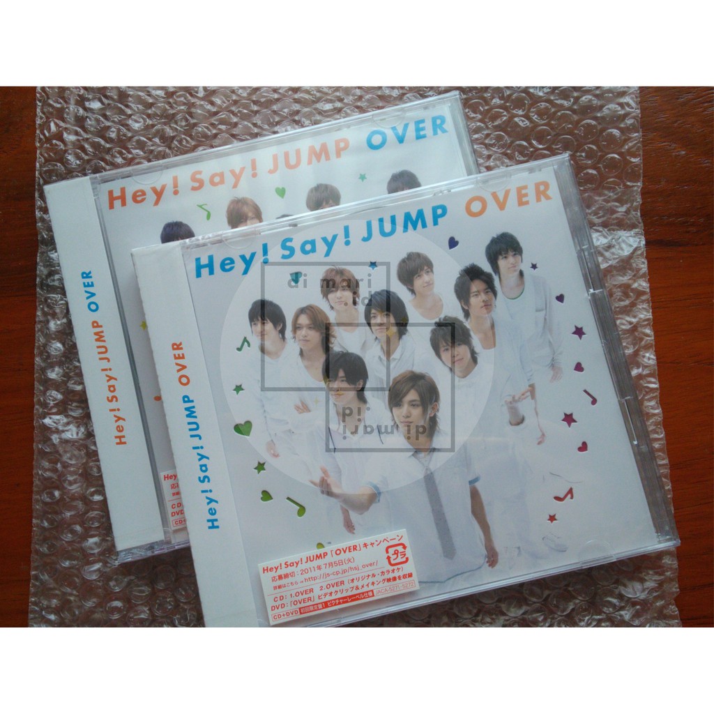 Jual [NEW] ALBUM SINGLE CD + DVD Hey! Say! JUMP - OVER (Limited Edition)  RARE | Shopee Indonesia