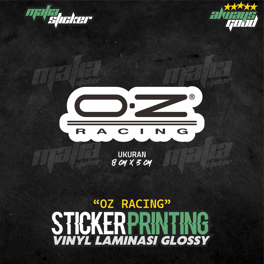 Jual STICKER/STIKER PRINT CUT OZ RACING | Shopee Indonesia