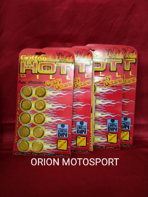 Jual HOT PROMO GRIFFON HOT PILL CRAZY OCTANE FOR CAR AND MOTORCYCLE ...
