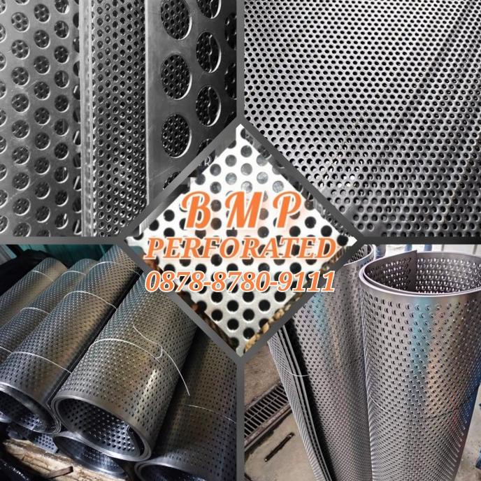 Jual Plat Lubang/Perforated 304 Stainless Tebel 2Mm Lubang 5Mm - 12Mm ...