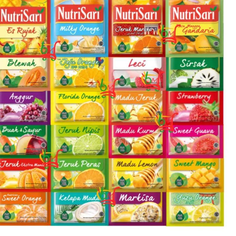 Jual [Terlaris Today] ( PART 1) NUTRISARI 1 RENTENG ISI 10 SACHET