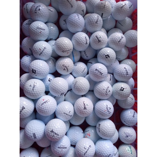 Jual Bola Golf Second All Merk Paket (1Paket isi 10pcs) | Shopee Indonesia