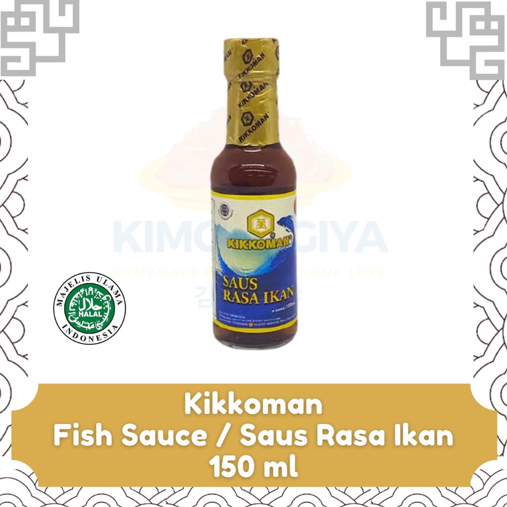 Jual Kikkoman Fish Sauce / Saus Rasa Ikan Halal 150 ml Shopee Indonesia