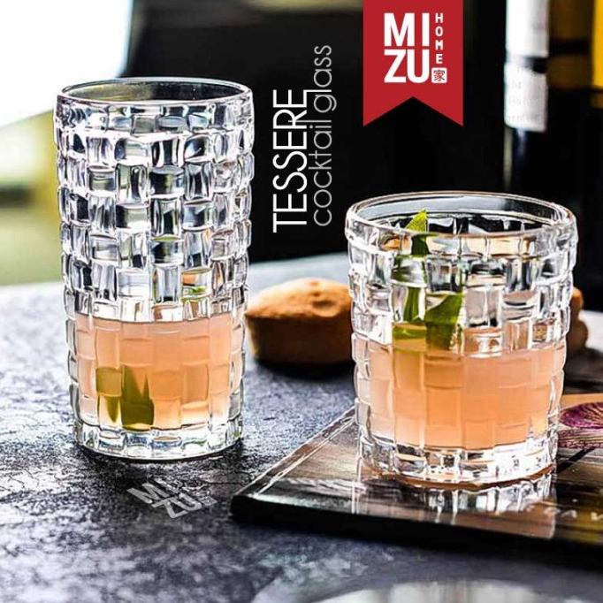 Jual Mizu Tessere Cocktail Glass Collins Whiskey Glass Gelas Minum Mocktail Shopee Indonesia 6894