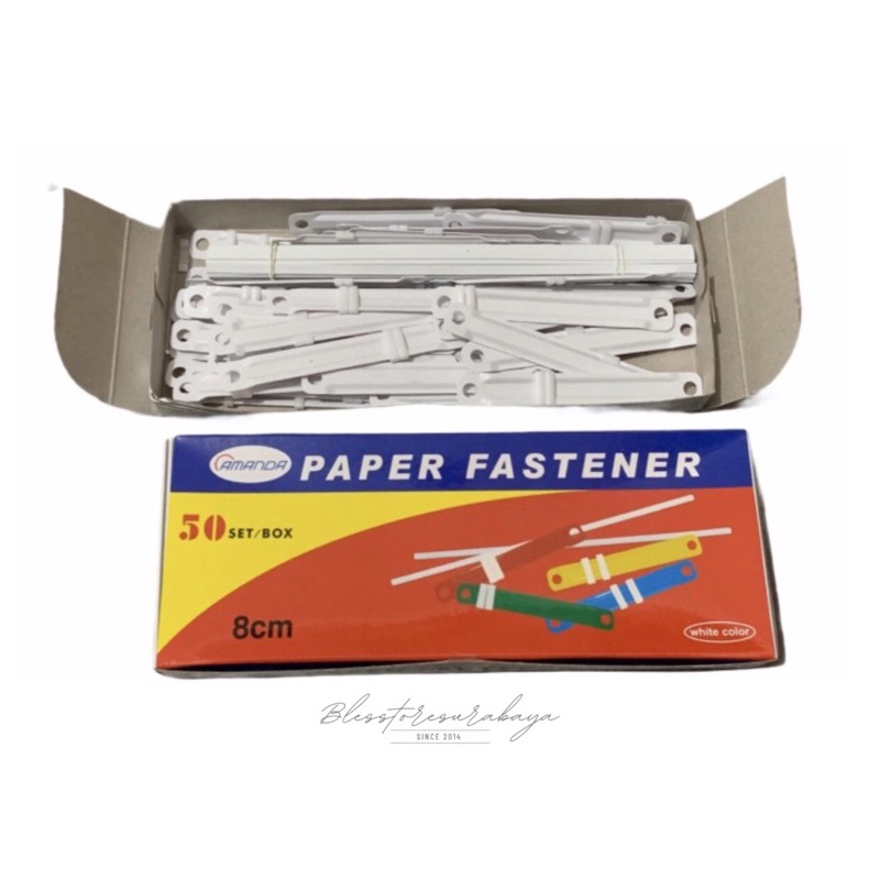 Jual [BS 725] (PAK) Acco Map / Paper Fastener / Pengikat Kertas Plastik ...