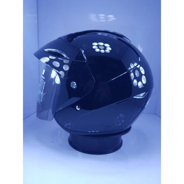 HIU NICO SOLID Black All Size/HELM HIUM NICO SOLID