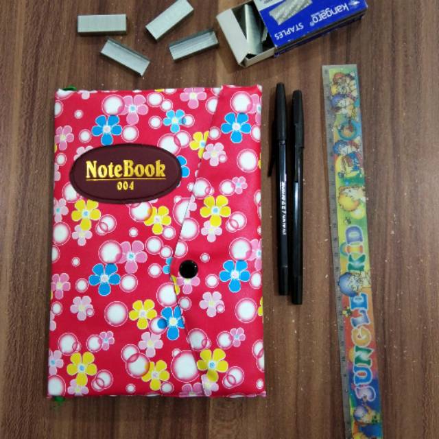 Jual Note Book 004 Buku Tulis Buku Catatan Buku Murah Agenda Merah ...