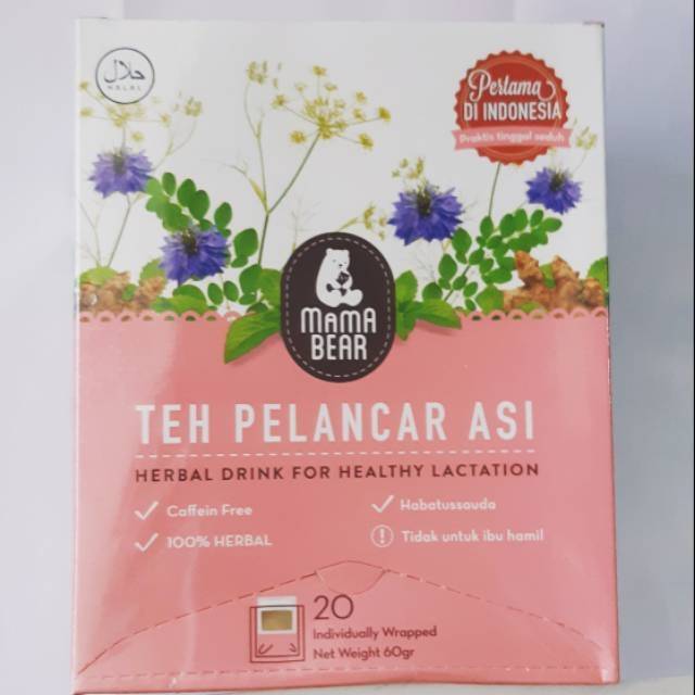 Jual Mama Bear Teh Pelancar ASI | Shopee Indonesia