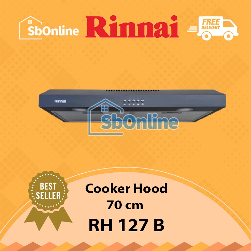 Jual RINNAI Cooker Hood 70 Cm - RH 127 B | Shopee Indonesia