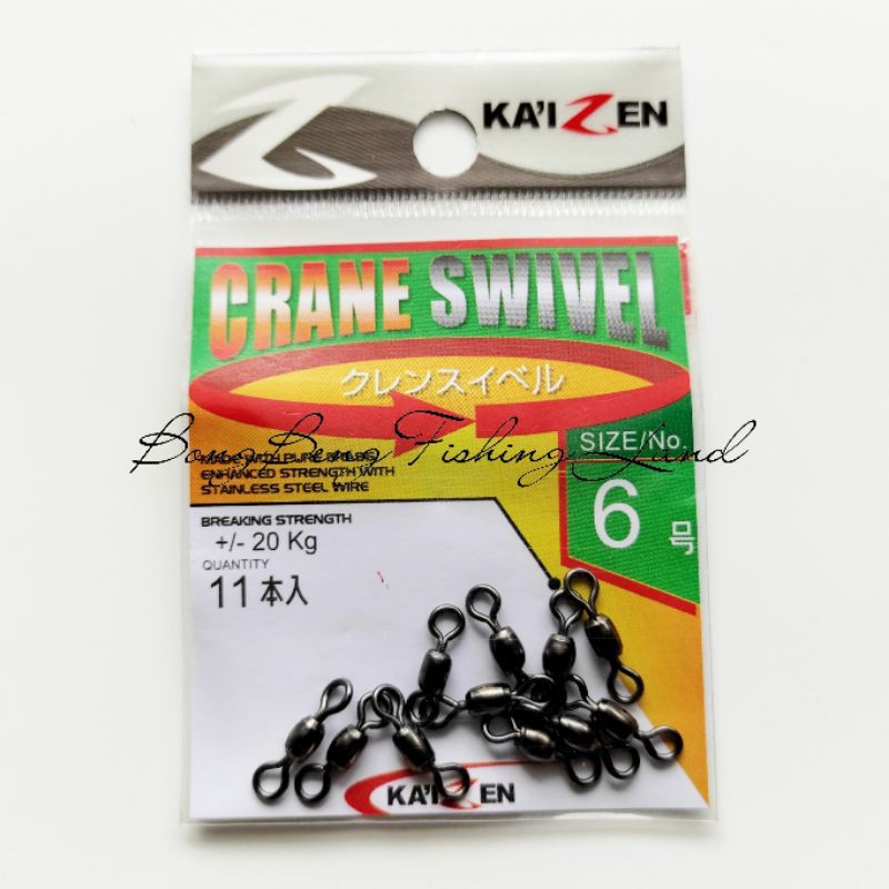 Jual Kili Kili Pancing Crane Swivel Kaizen Shopee Indonesia 0292