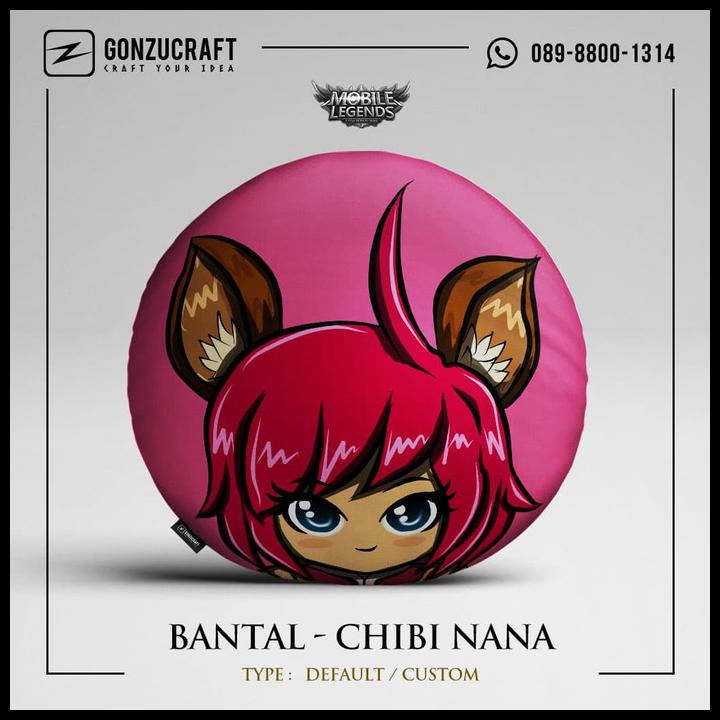 Jual Bantal Chibi Nana Mobile Legends Shopee Indonesia