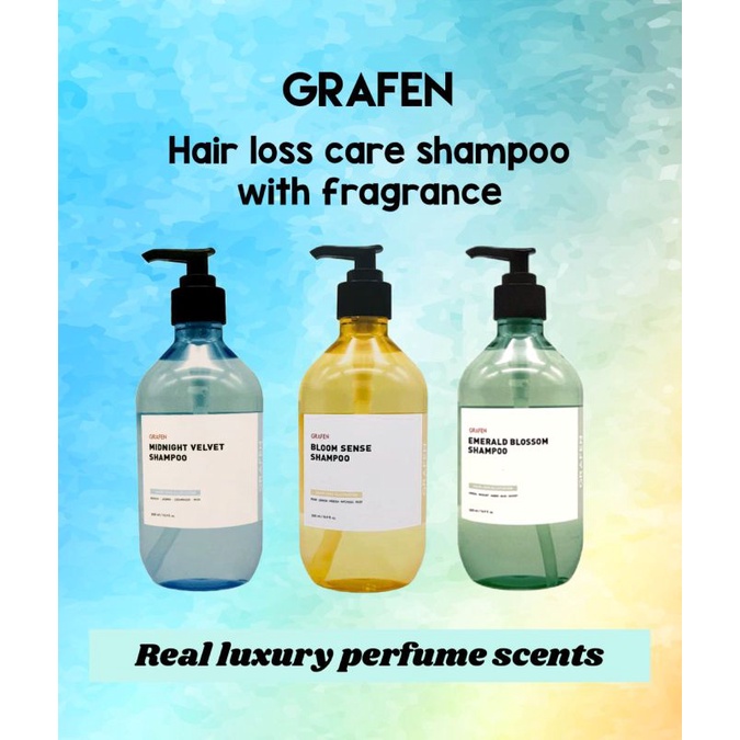 Jual GRAFEN Hair Loss Care Shampoo wit Fragrance 500ml 100 Original