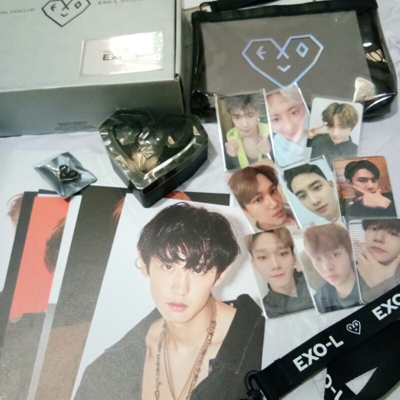 Jual [OFFICIAL] PC PHOTOCARD EXO WELCOME KIT EXO PC GOODS EXO SEHUN ...