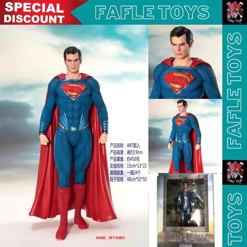 Figurine Superman ArtFX+ Kotobukiya Justice League – Occasion Boîte Abîmée