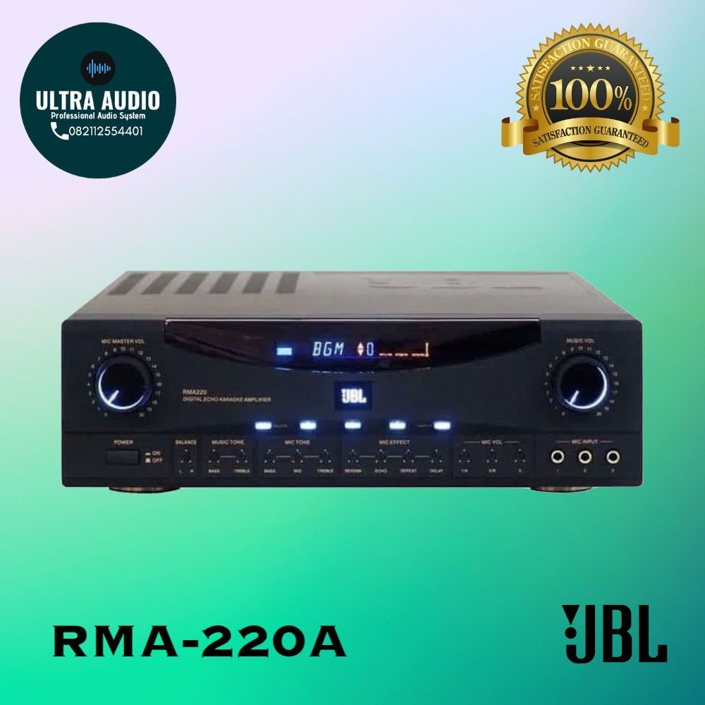 Jual JBL RMA220A / RMA220A / RMA220 Amplifier Mixer Karaoke ORIGINAL