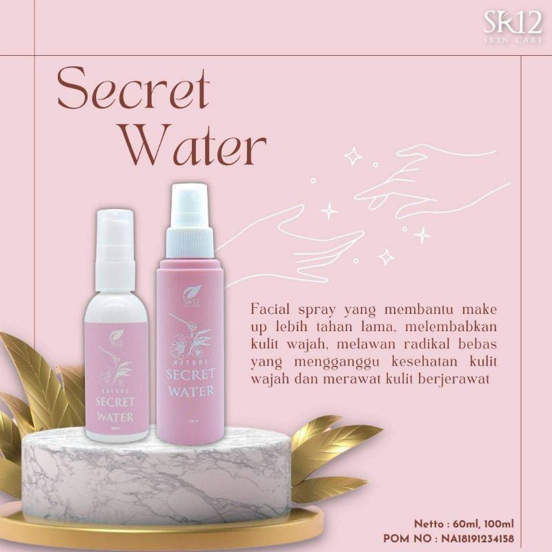 Jual nature secret water / nature rose water | Shopee Indonesia