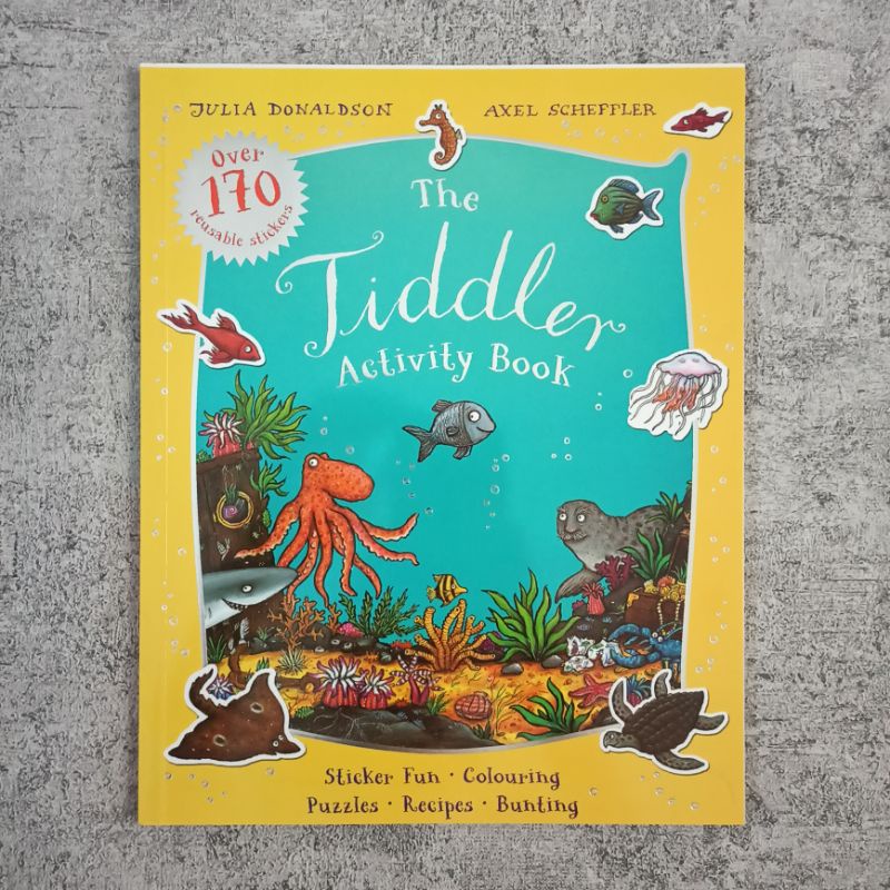 Jual The Tiddler Activity Book Julia Donaldson Shopee Indonesia