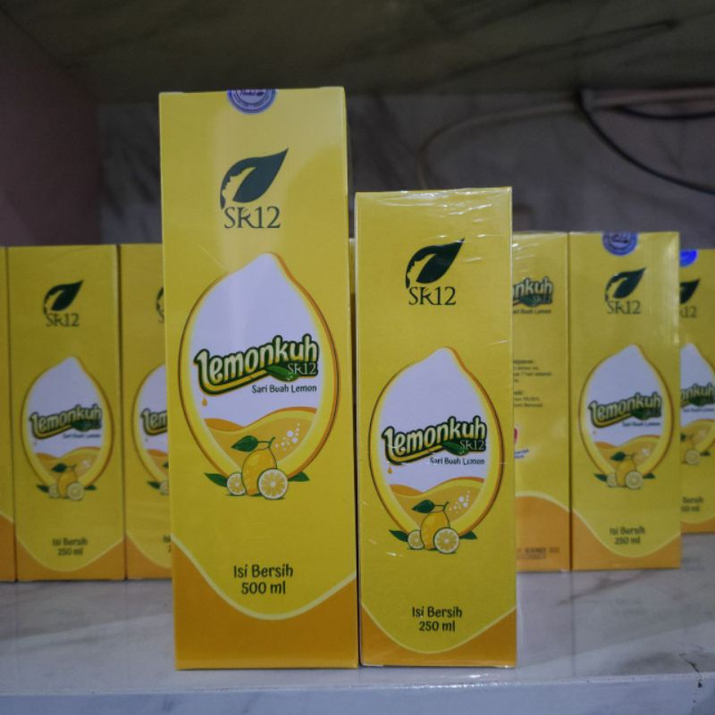 Jual Lemonkuh Sr12 Sari Lemon Original Minuman Nutrisi Diet Detox