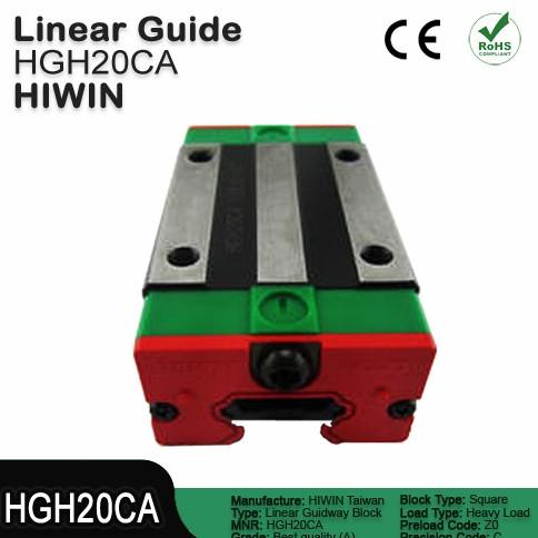 Jual HGH20CA Linear guide block - Original Hiwin Taiwan . | Shopee ...