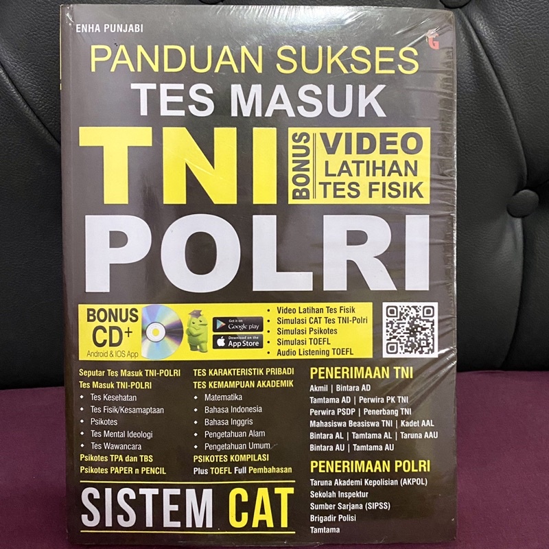 Jual Buku Tes Tni Polri Panduan Sukses Tes Masuk Tni Polri Sistem Cat