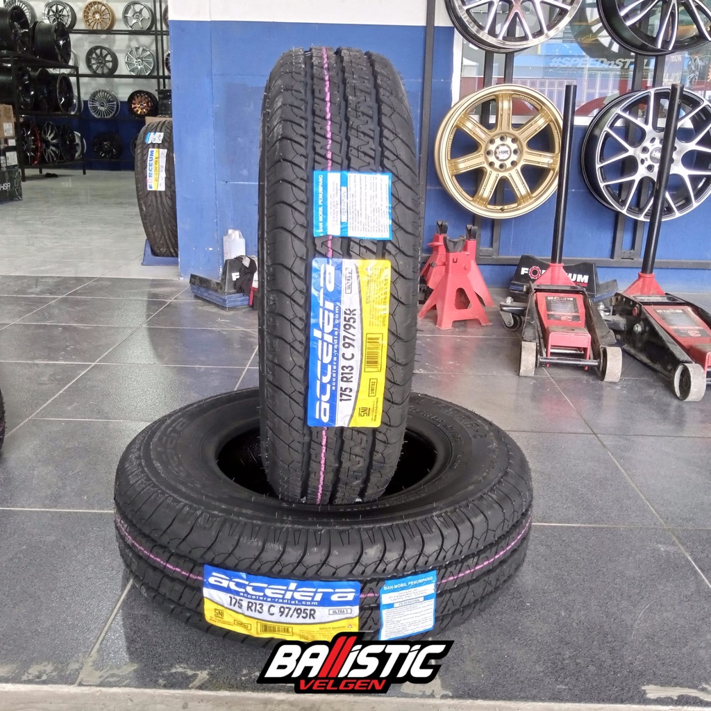 Jual Ban Mobil Standar Muatan R13 ukuran 175 Accelera Ultra Free Pasang ...