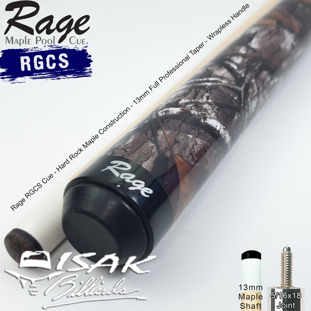 Jual Rage RGCS Pool Cue - 13 mm Maple Billiard Stick Pool Stik Biliar ...