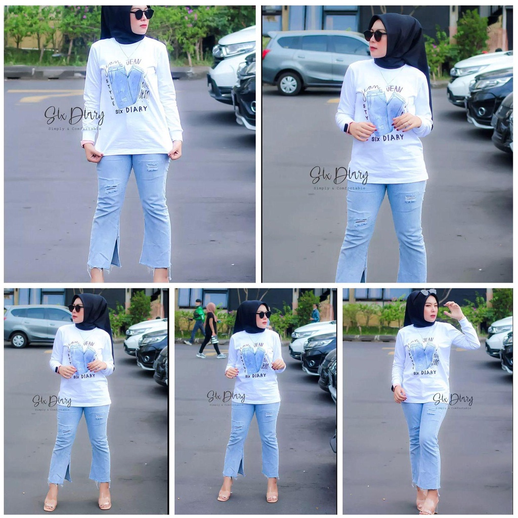 White Oak Cone Denim - Blue Jeans, Fesyen Wanita, Pakaian Wanita, Bawahan  di Carousell