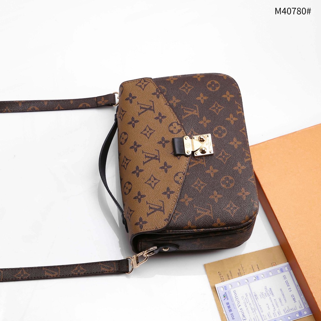 Jual Tas LOUIS VUITTON LV METIS MONOGRAM PLATINUM M40780 UIO 50 batam impor  original fashion branded re