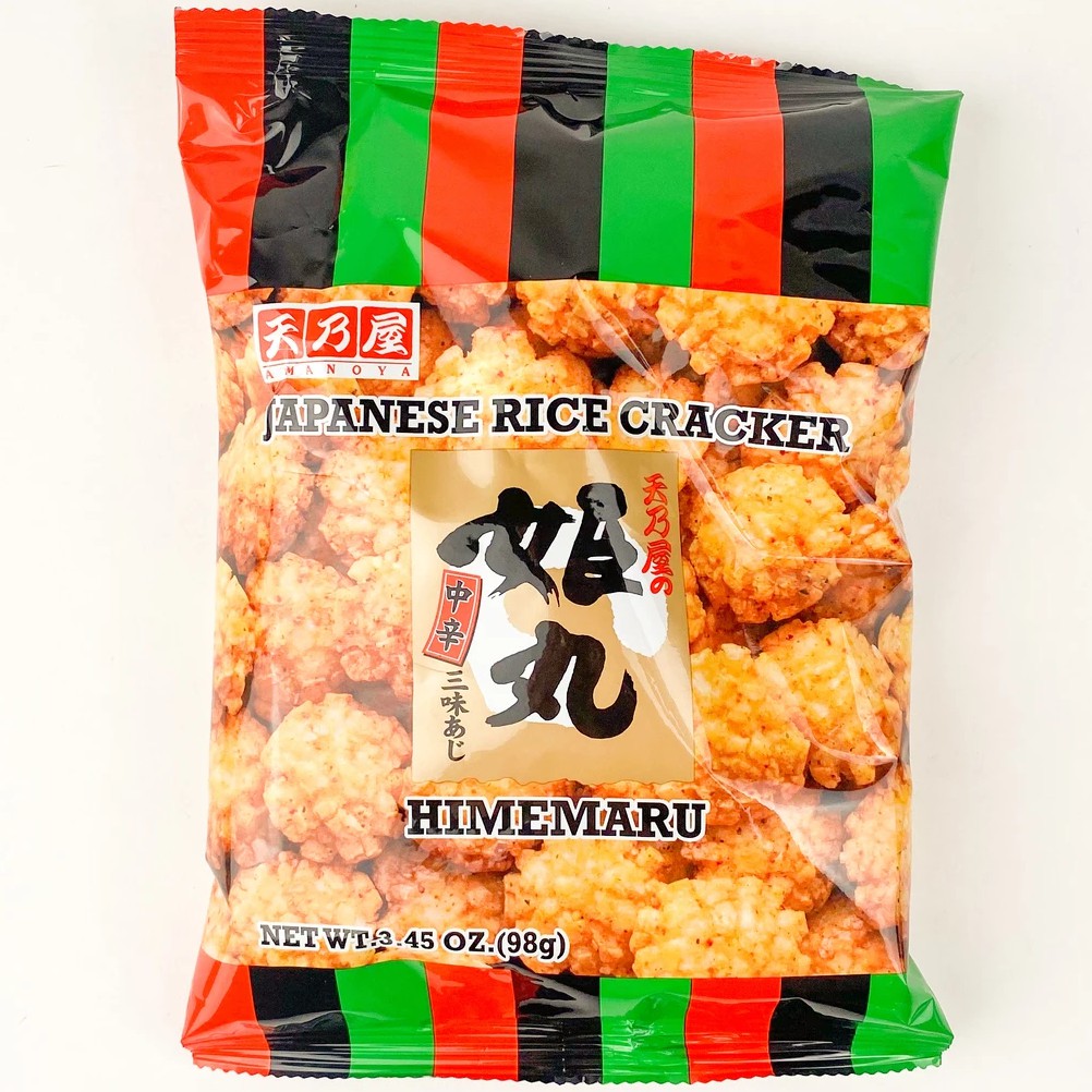 Jual AMANOYA Hitokuchi Kabuki Age Rice Cracker 100g / HIMEMARU JAPANESE ...