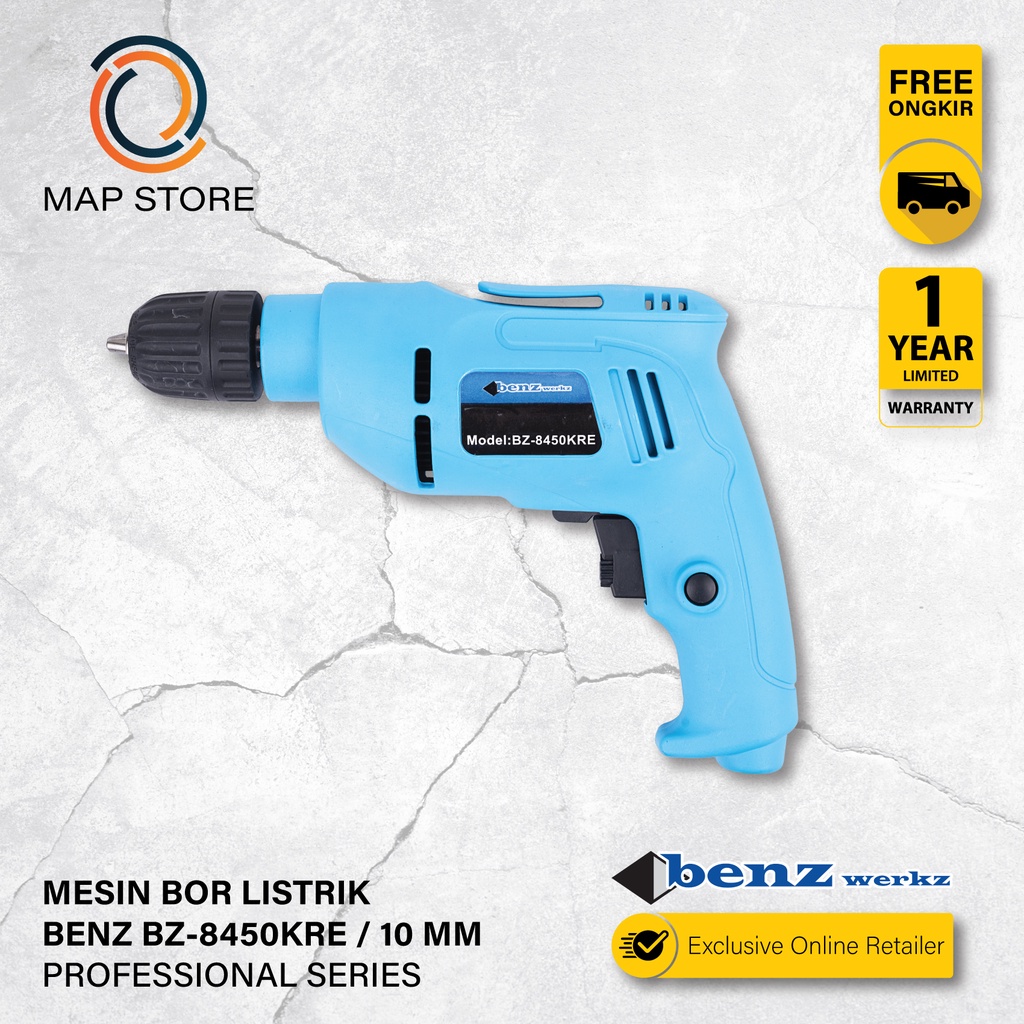 Jual Mesin Bor Listrik Tangan Mm Bor Keyless Electric Drill