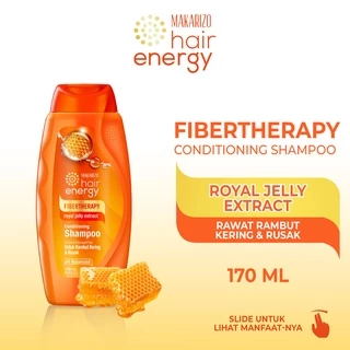 Makarizo Hair Energy Fibertherapy Conditioning Shampoo Royal Jelly 170 mL