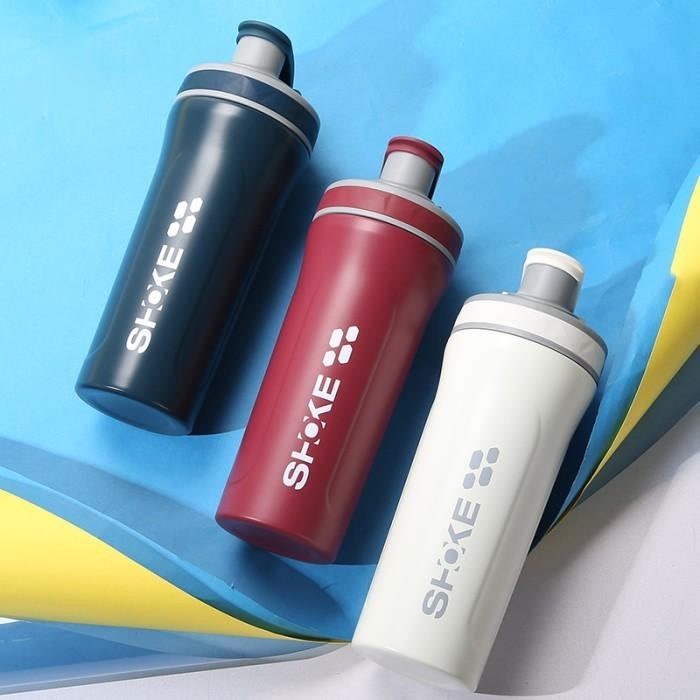 Jual SHOKE Botol Aqua Air Gym Sport Besar Stainless 800ml | Shopee ...