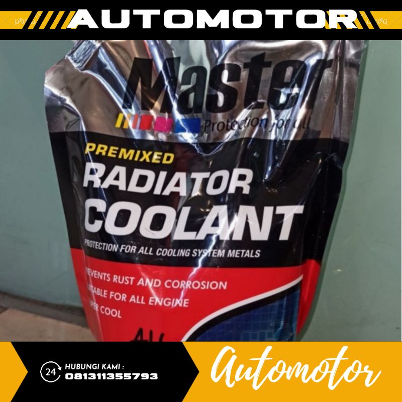 Jual Master Radiator Coolant kemasan 1liter | Shopee Indonesia