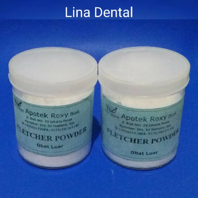 Jual Fletcher Powder bubuk Fletcher dental powder | Shopee Indonesia