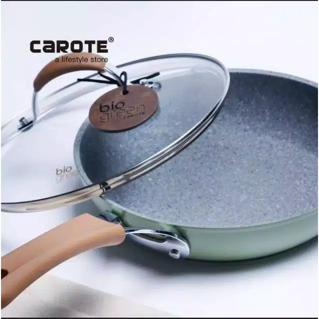 Jual CAROTE GRILL PAN 3 in 1 ANTI LENGKET - SWISSGRANITE COATED