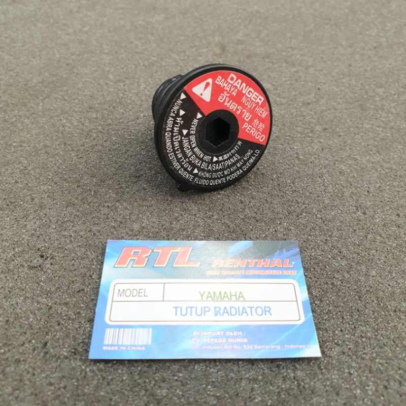 Jual TUTUP RADIATOR YAMAHA NMAX / AEROX / LEXI - MERK CKD | Shopee ...