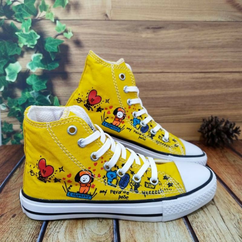 Bts Converse Bt21 High Tops Bt21 Converse High Top Outlet